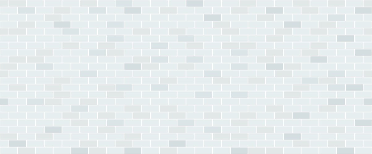 White brick wall vector image