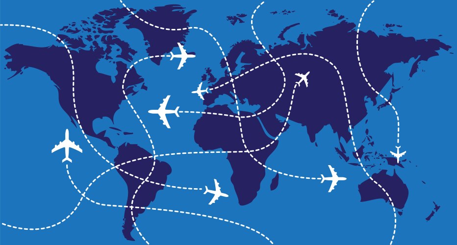 Flight Map Vector Images (over 29,000)