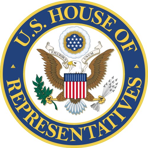 United States House of Representatives Seal Vector Image