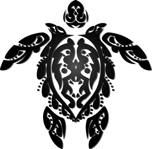 Turtle tribal Royalty Free Vector Image - VectorStock