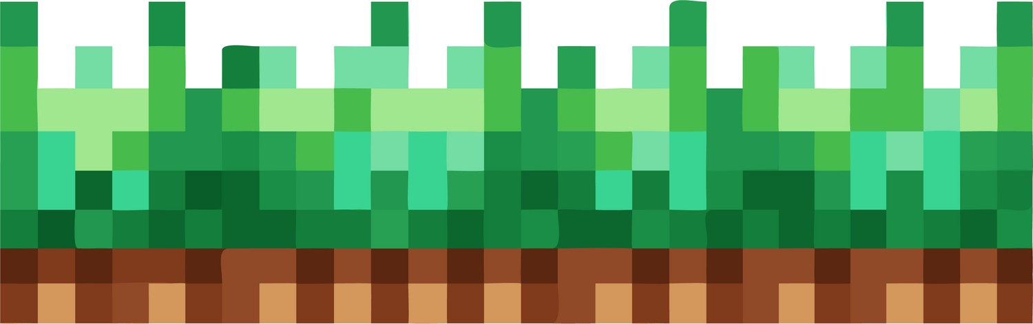 Pixel art grass Vector Images & Graphics for Commercial Use | VectorStock
