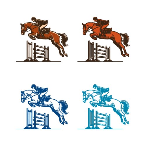 Horse Rider Vector Images (over 12,000)
