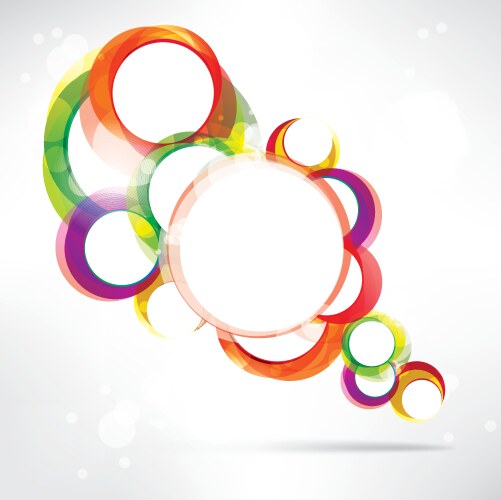 Abstract background with frame for text vector image