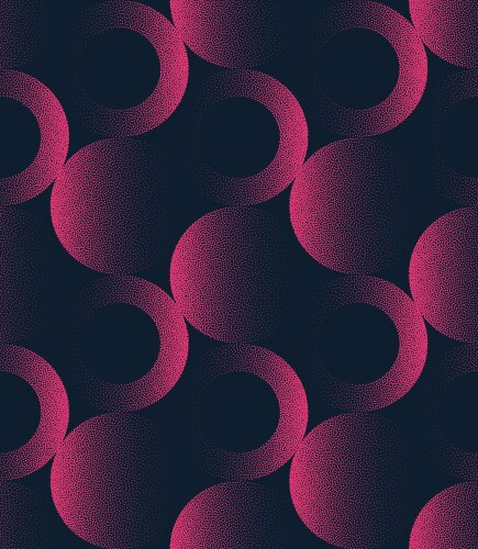 elegant circles seamless pattern trend purple vector