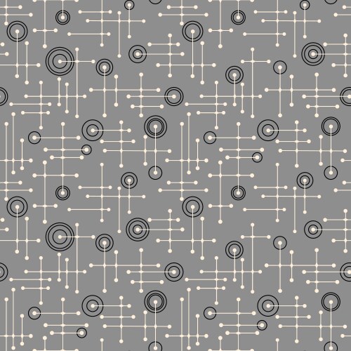 Retro Circuit Pattern - Abstract Tech vector image