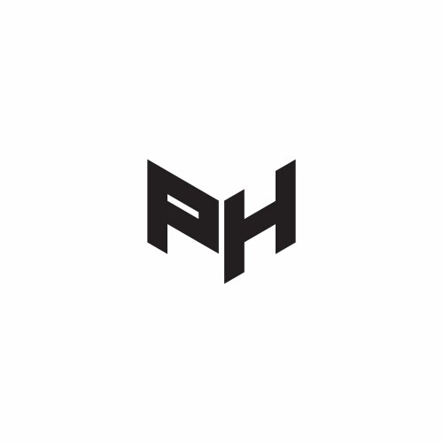 Yb geometric abstract concept logo initial – Royalty-Free Vector ...