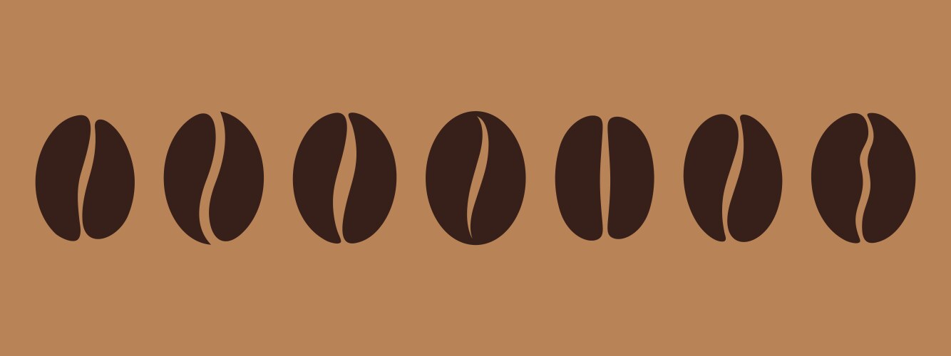 Coffee bean Royalty Free Vector Image - VectorStock