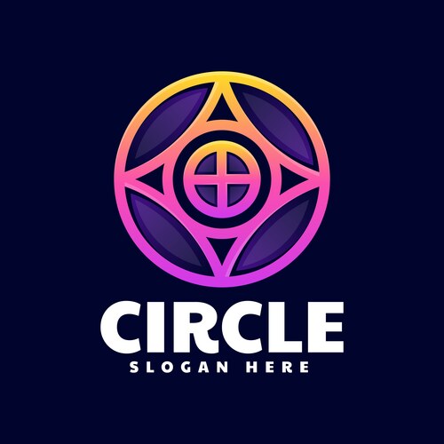 Gradient circle logo Vector Images & Graphics for Commercial Use ...