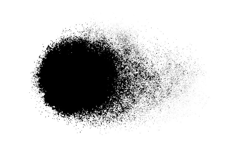 Dark noise granules vector image