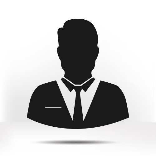 Doctor icon on a white background vector image