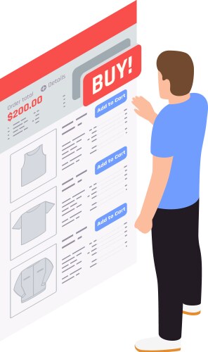 mobile supermarket choice composition vector