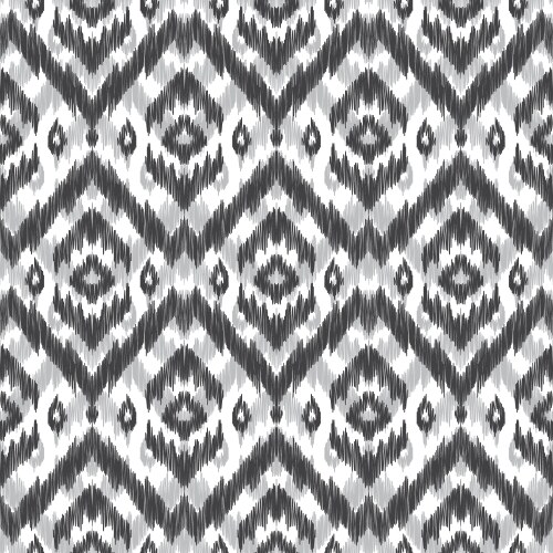 Ikat seamless pattern Royalty Free Vector Image