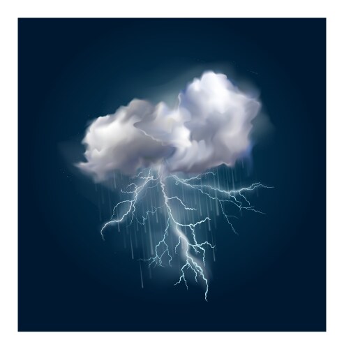 Lightning Royalty Free Vector Image - VectorStock