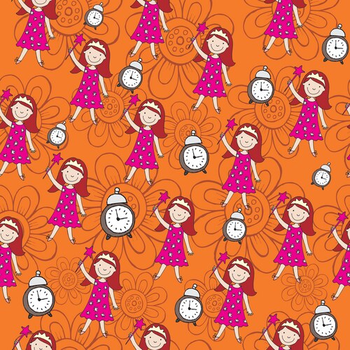 Girl with wand Vector Image