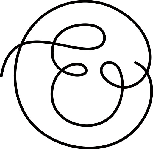 Cursive E Letter Vector Images (over 140)