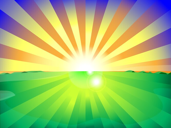 Sun Rises Vector Sunrise Vector Images & Graphics for Commercial Use | VectorStock