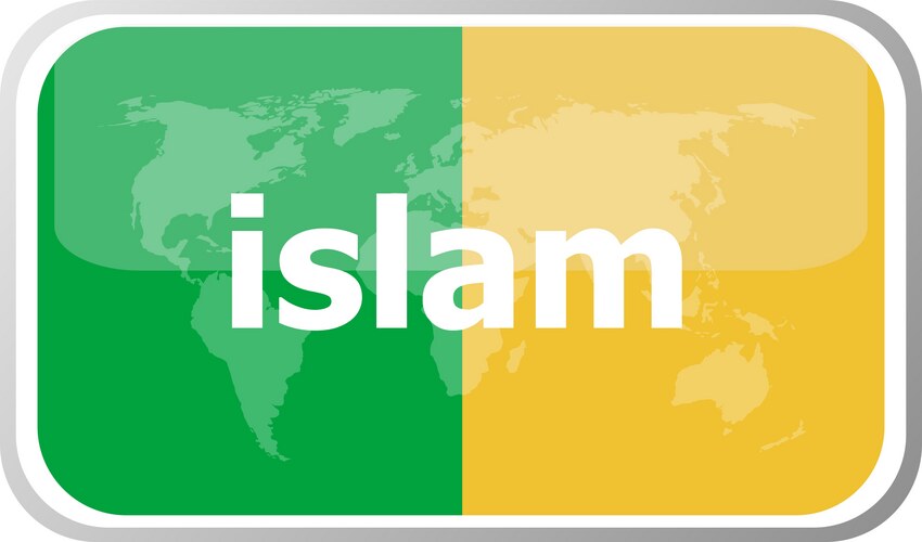 Islamic button Vector Images & Graphics for Commercial Use | VectorStock