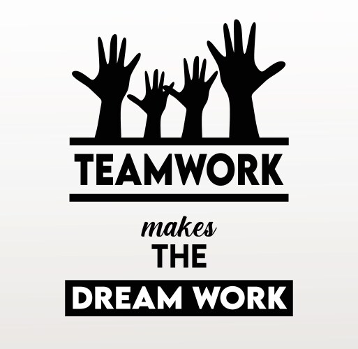 Concept of unity and teamwork Royalty Free Vector Image