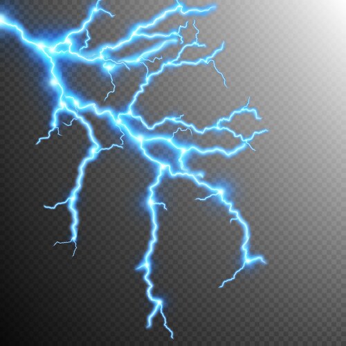 Abstract lightning storm background eps 10 Vector Image