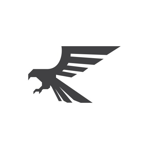 American eagle icon Royalty Free Vector Image - VectorStock