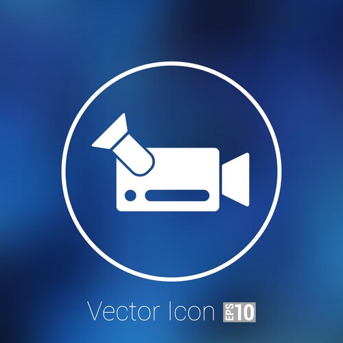 Video camera Vector Images & Graphics for Commercial Use | VectorStock
