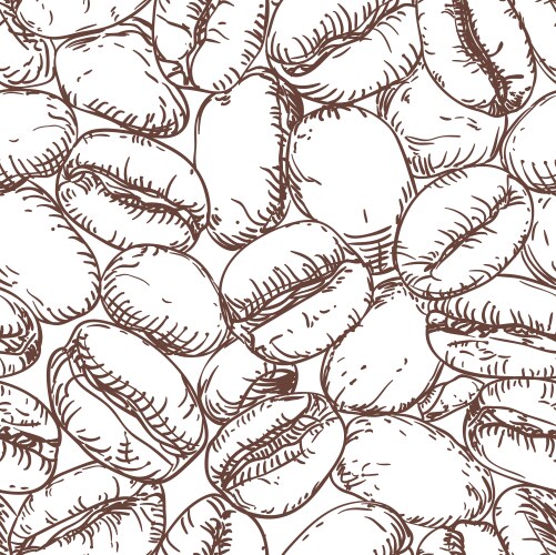 Coffee stain seamless Royalty Free Vector Image