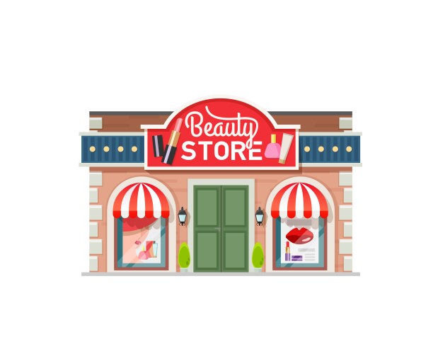 Modern Convenience Store Royalty Free Vector Image