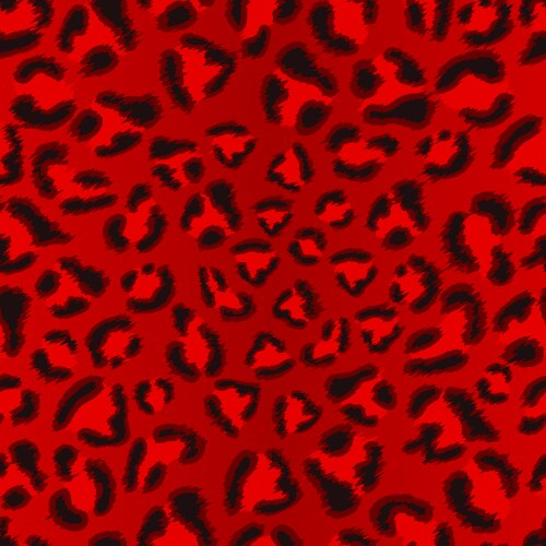 Seamless leopard pattern design animal pink and b Vector Image