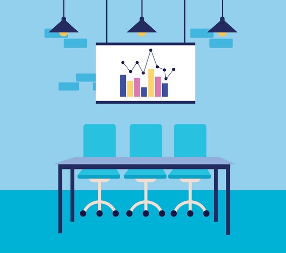 Workflow and infographic design Vector Image