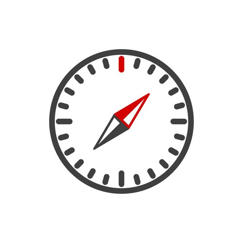 Simple compass Vector Images & Graphics for Commercial Use | VectorStock
