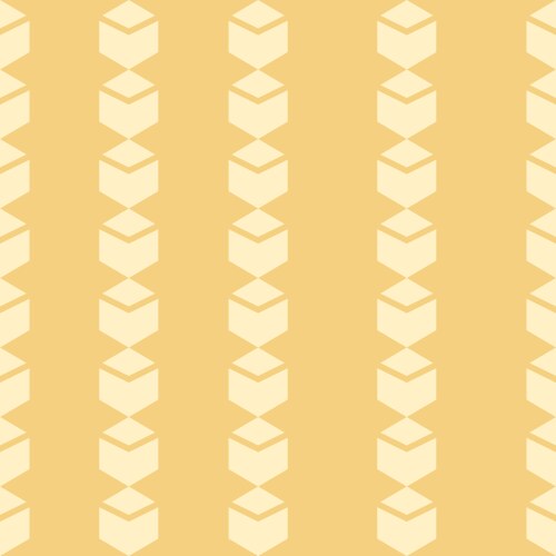 Rectangular prism repeating seamless pattern style vector image