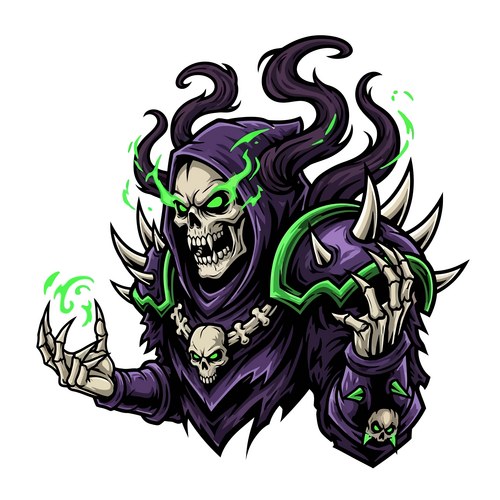 Necromancer Vector Images & Graphics for Commercial Use | VectorStock