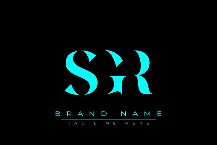 Sgr letter logo design in six style polygon – Royalty-Free Vector ...