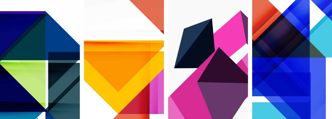 Random Triangle Pattern Vector Images (over 14,000)
