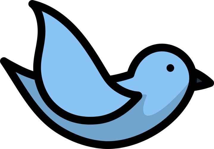 Bird icon Royalty Free Vector Image - VectorStock