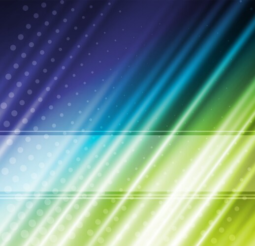 Blue background with abstract shiny shapes Vector Image