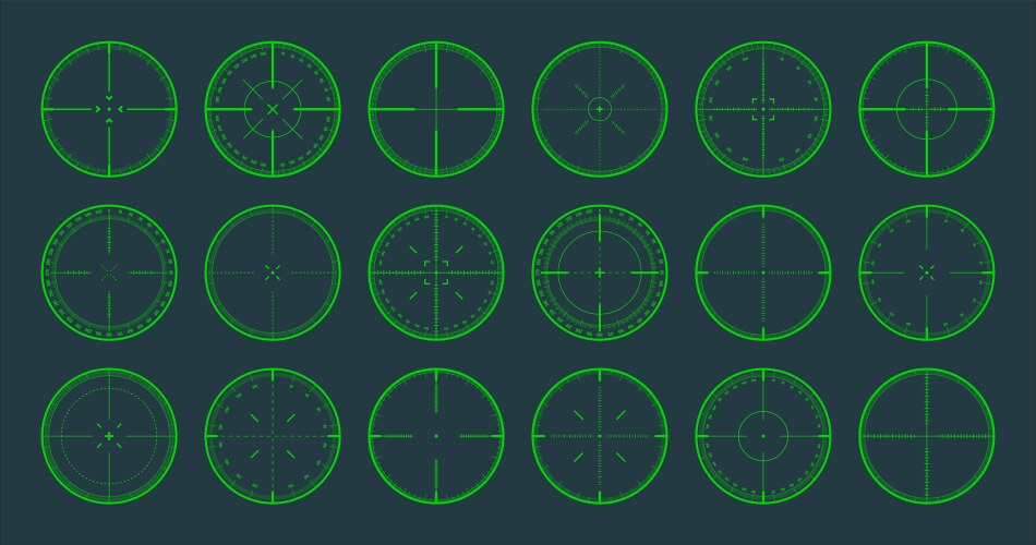 Gun Black and White with Scope Vector Images (over 4,000)