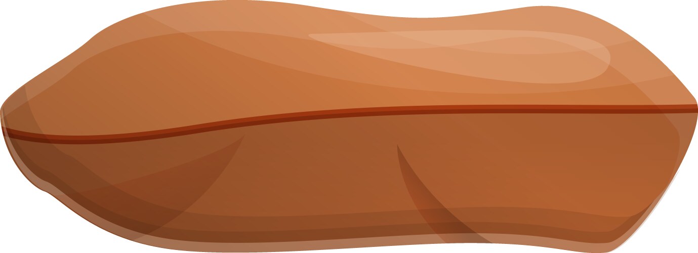 Horizontal rice sack icon cartoon style Vector Image