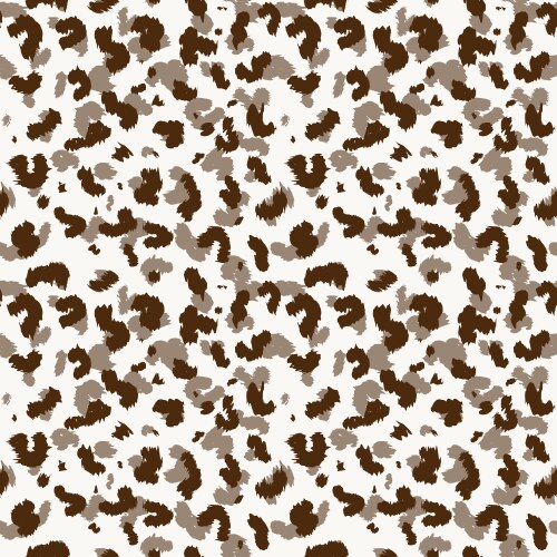 Yellow leopard animal motif seamless pattern Vector Image