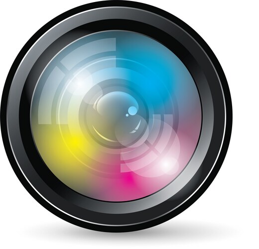 Camera Lens Icon (1089207) – Royalty-Free Vector | VectorStock