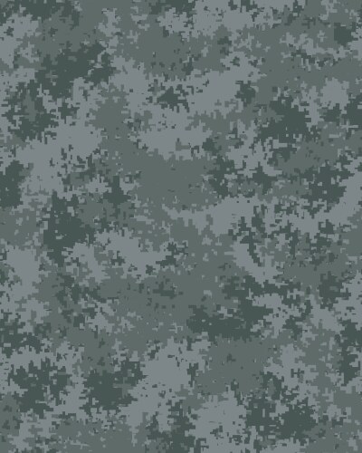 Pixel camouflage stealth black seamless pattern Vector Image