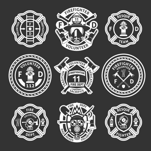 Colorful fire flames set Royalty Free Vector Image