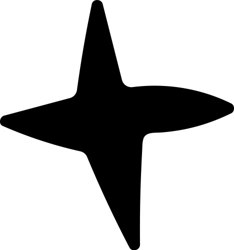 Abstract lined star Royalty Free Vector Image - VectorStock