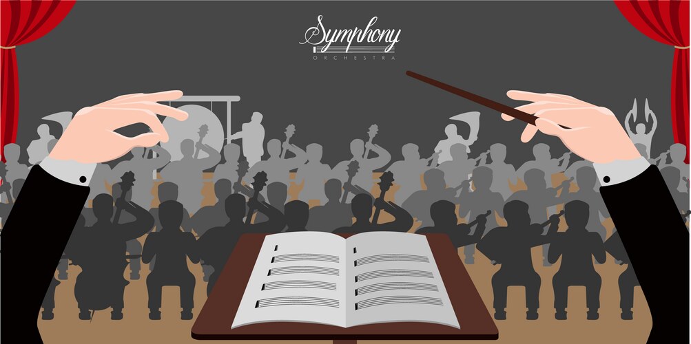Conductor hands Vector Images & Graphics for Commercial Use | VectorStock