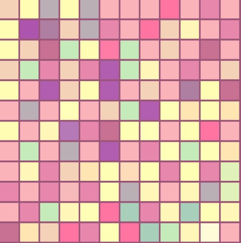 Square pattern seamless background Royalty Free Vector Image