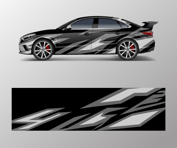 Racing Stripe Pattern Vector Image