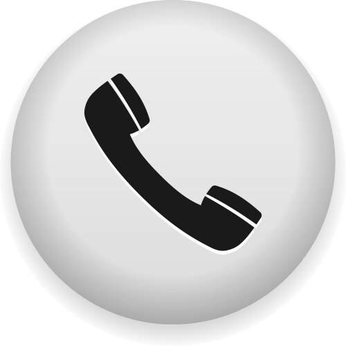 telephone symbol vector image