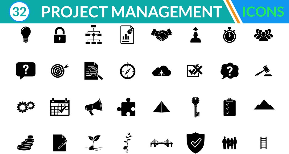 Project Timeline & Completion – Royalty-Free Vector | VectorStock