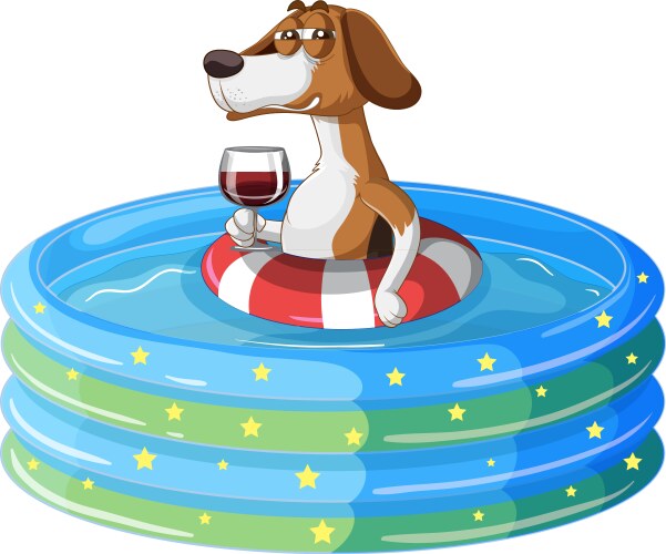Dog Pool Vector Images (over 510)