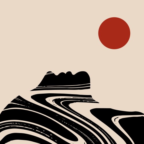 Female Landscape Goddess Vector Image